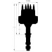 PartzBiz CM: 8548-Buick V8 215-350 Pro Billet Distributor PartzBiz CM: 8548-Buick V8 215-350 Pro Billet Distributor