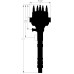 PartzBiz CM: 2357-Chevy Cam Sync Distributor, Hall-Effect, Standard Cap PartzBiz CM: 2357-Chevy Cam Sync Distributor, Hall-Effect, Standard Cap
