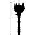 PartzBiz CM: 23451-Chevy Cam Sync Distributor, Hall Effect, Large Cap