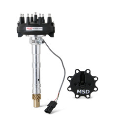 PartzBiz CM 23401MSD - Chevy Crank Trigger Distributor with adjustable Cam Sync Pick-up PartzBiz CM 23401MSD - Chevy Crank Trigger Distributor with adjustable Cam Sync Pick-up
