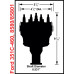 PartzBiz CM: 8580-Ford V8 351C-460 Billet Distributor PartzBiz CM: 8580-Ford V8 351C-460 Billet Distributor