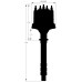 PartzBiz CM: 83663-GM Late Model HEI V8 Ext Coil Distributor- Black PartzBiz CM: 83663-GM Late Model HEI V8 Ext Coil Distributor- Black