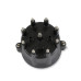 PartzBiz CM: 84333-MSD Distributor Cap - V8 - HEI Terminals - Black - Spark Plug Wire Retainer