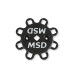 PartzBiz CM: 84333-MSD Distributor Cap - V8 - HEI Terminals - Black - Spark Plug Wire Retainer