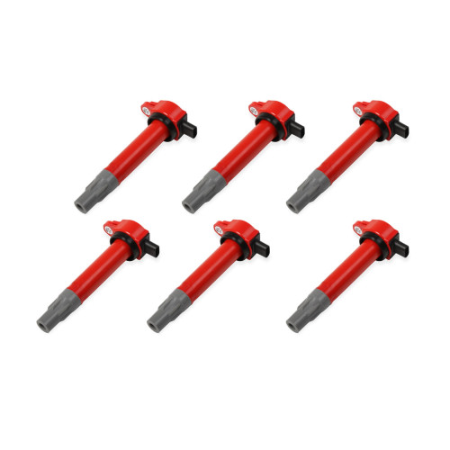 PartzBiz CM: 82726-คอยล์จุดระเบิด MSD - Blaster - Chrysler V6 - สีแดง - แพ็ค 6 ชิ้น PartzBiz CM: 82726-คอยล์จุดระเบิด MSD - Blaster - Chrysler V6 - สีแดง - แพ็ค 6 ชิ้น