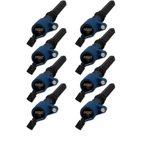 PartzBiz CM: 824285-MSD Ignition Coil - Blaster - Ford 2-Valve V8 - Blue - 8-pack PartzBiz CM: 824285-MSD Ignition Coil - Blaster - Ford 2-Valve V8 - Blue - 8-pack