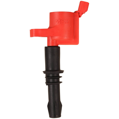 PartzBiz CM: 8243-MSD Ignition Coil - Blaster - Ford 3-Valve V8 - Red