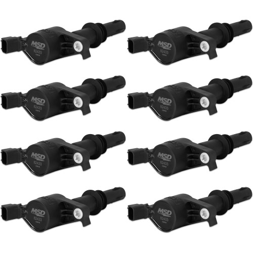 PartzBiz CM: 824383-MSD Ignition Coil - Blaster - Ford 3-Valve V8 - Black - 8-Pack PartzBiz CM: 824383-MSD Ignition Coil - Blaster - Ford 3-Valve V8 - Black - 8-Pack