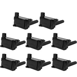 PartzBiz CM 825583 - คอยล์จุดระเบิด MSD - Blaster - HEMI - สีดำ - 8-Pack