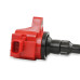 PartzBiz CM: 82494-คอยล์จุดระเบิด MSD - Blaster Series - Honda 1.5L/2.0L/2.0L Turbo 4 สูบ - สีแดง - 4-Pack