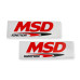 PartzBiz CM: 82494-คอยล์จุดระเบิด MSD - Blaster Series - Honda 1.5L/2.0L/2.0L Turbo 4 สูบ - สีแดง - 4-Pack