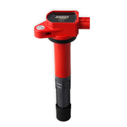 PartzBiz CM 8219 - คอยล์จุดระเบิด MSD - Blaster Series - Honda/Acura 2.4L - สีแดง