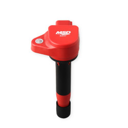PartzBiz CM 8237 - คอยล์จุดระเบิด MSD - Blaster Series - Honda/Acura V6 - สีแดง