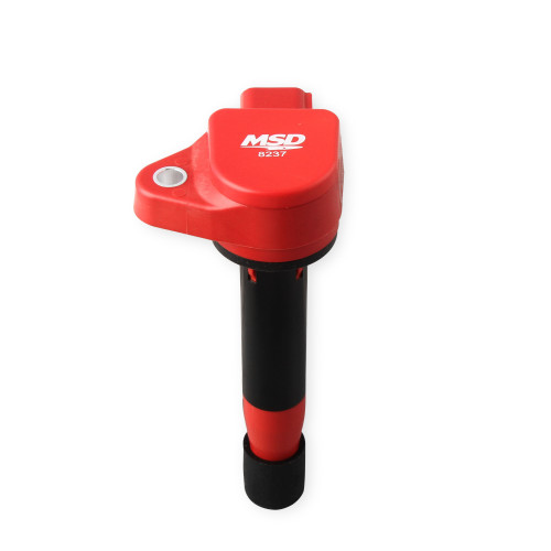 PartzBiz CM: 82376-คอยล์จุดระเบิด MSD - Blaster Series - Honda/Acura V6 - สีแดง - แพ็ค 6 ชิ้น