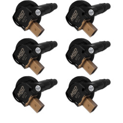 PartzBiz CM 825763 - MSD Ignition Coil - Ford EcoBoost - 3.5L V6 - 3-Pin Connector - Black - 6-Pack PartzBiz CM 825763 - MSD Ignition Coil - Ford EcoBoost - 3.5L V6 - 3-Pin Connector - Black - 6-Pack