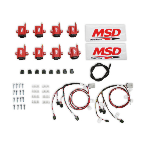 PartzBiz CM: 8289-KIT-MSD Ignition Coil - Smart - Big Wire Kit - Red PartzBiz CM: 8289-KIT-MSD Ignition Coil - Smart - Big Wire Kit - Red