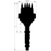 PartzBiz CM: 8524-MSD Ready-to-Run Distributor - Buick Nailhead V8 PartzBiz CM: 8524-MSD Ready-to-Run Distributor - Buick Nailhead V8