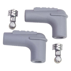 PartzBiz CM 3311 - Silicone 90° Spark Plug Boots & Terminals