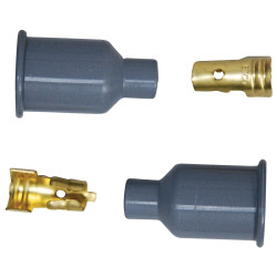 PartzBiz CM 3322 - Straight Socket Boots & Terminals PartzBiz CM 3322 - Straight Socket Boots & Terminals