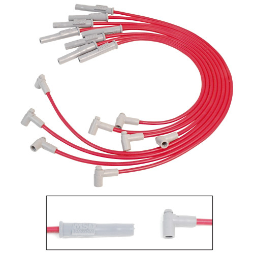 PartzBiz CM: 31369-Super Conductor Spark Plug Wire Set Chevy 454, '74-'76 HEI PartzBiz CM: 31369-Super Conductor Spark Plug Wire Set Chevy 454, '74-'76 HEI