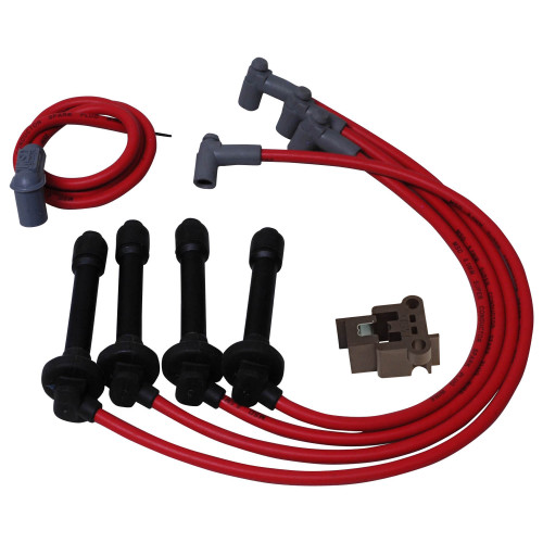 PartzBiz CM: 35359-Super Conductor Spark Plug Wire Set, Honda Civic 1.6L '92-'00 w/Tower Cap