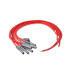 PartzBiz CM: 31189-Super Conductor Spark Plug Wire Set, Multi-Angle Plug, HEI Cap