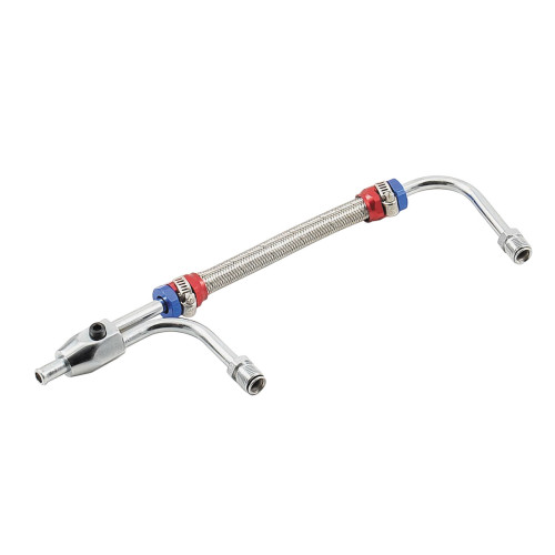 PartzBiz CM: 1556G-Mr. Gasket Adjustable Fuel Line with Red and Blue Hose Ends PartzBiz CM: 1556G-Mr. Gasket Adjustable Fuel Line with Red and Blue Hose Ends