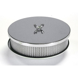 PartzBiz CM 1491 - Mr. Gasket Air Cleaner - 6-1/2 Inch x 2 Inch - Chrome PartzBiz CM 1491 - Mr. Gasket Air Cleaner - 6-1/2 Inch x 2 Inch - Chrome
