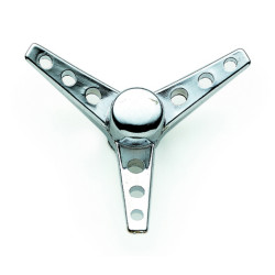 PartzBiz CM 9868 - Mr. Gasket Air Cleaner Wing Nut - Tri-Bar - Chrome PartzBiz CM 9868 - Mr. Gasket Air Cleaner Wing Nut - Tri-Bar - Chrome
