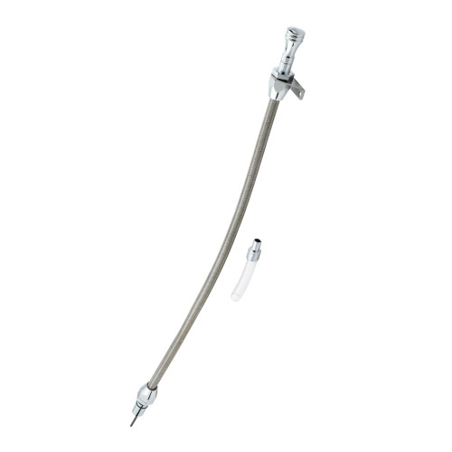 PartzBiz CM: 9703G-Mr. Gasket ก้านวัดและท่อเกียร์อัตโนมัติ - ถักสแตนเลส