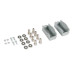 PartzBiz CM: 6855G-Mr. Gasket Cast Aluminum Finned Valve Covers - Polished