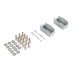 PartzBiz CM: 6859G-Mr. Gasket Cast Aluminum Tall Valve Covers - Polished