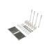 PartzBiz CM: 6890G-Mr. Gasket Cast Aluminum Tall Valve Covers - Polished