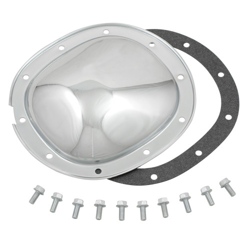 PartzBiz CM: 9896-Mr. Gasket Chrome Differential Cover - GM 10 Bolt - 7.5 Inch PartzBiz CM: 9896-Mr. Gasket Chrome Differential Cover - GM 10 Bolt - 7.5 Inch