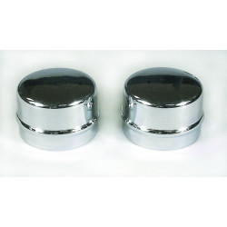 PartzBiz CM 2485 - Mr. Gasket Chrome Dust Caps