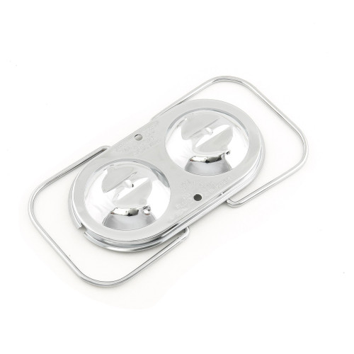 PartzBiz CM: 5273-Mr. Gasket Chrome Master Cylinder Cover PartzBiz CM: 5273-Mr. Gasket Chrome Master Cylinder Cover
