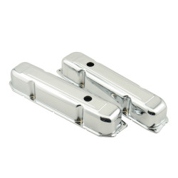 PartzBiz CM 9807 - Mr. Gasket Chrome Valve Covers PartzBiz CM 9807 - Mr. Gasket Chrome Valve Covers
