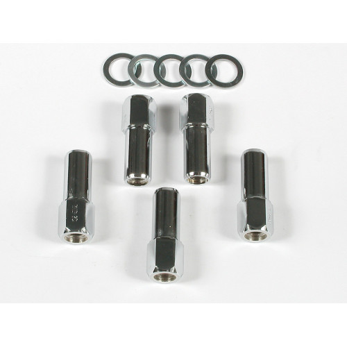 PartzBiz CM: 4305-Mr. Gasket Competition Open End Style Lug Nuts - Set Of 5 PartzBiz CM: 4305-Mr. Gasket Competition Open End Style Lug Nuts - Set Of 5