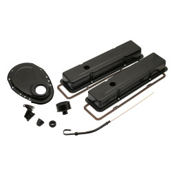 PartzBiz CM 9834BP - Mr. Gasket Engine Dress Up Kit - Flat Black PartzBiz CM 9834BP - Mr. Gasket Engine Dress Up Kit - Flat Black