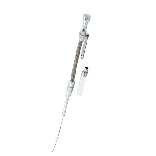 PartzBiz CM: 9705G-Mr. Gasket Engine Oil Dipstick & Tube - Braided Stainless Steel PartzBiz CM: 9705G-Mr. Gasket Engine Oil Dipstick & Tube - Braided Stainless Steel