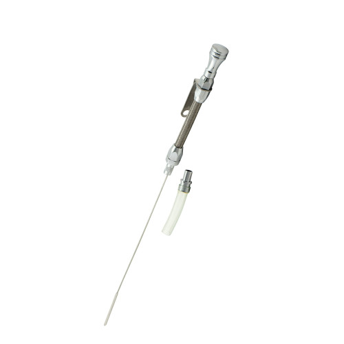 PartzBiz CM: 9706G-Mr. Gasket Engine Oil Dipstick & Tube - Braided Stainless Steel PartzBiz CM: 9706G-Mr. Gasket Engine Oil Dipstick & Tube - Braided Stainless Steel