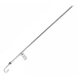 PartzBiz CM 6236 - Mr. Gasket Engine Oil Dipstick & Tube - Chrome PartzBiz CM 6236 - Mr. Gasket Engine Oil Dipstick & Tube - Chrome