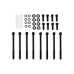 PartzBiz CM: 6865BG-Mr. Gasket Fabricated Aluminum Valve Covers - Black Finish