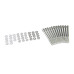 PartzBiz CM: 6860G-Mr. Gasket Fabricated Aluminum Valve Covers - Silver Finish PartzBiz CM: 6860G-Mr. Gasket Fabricated Aluminum Valve Covers - Silver Finish