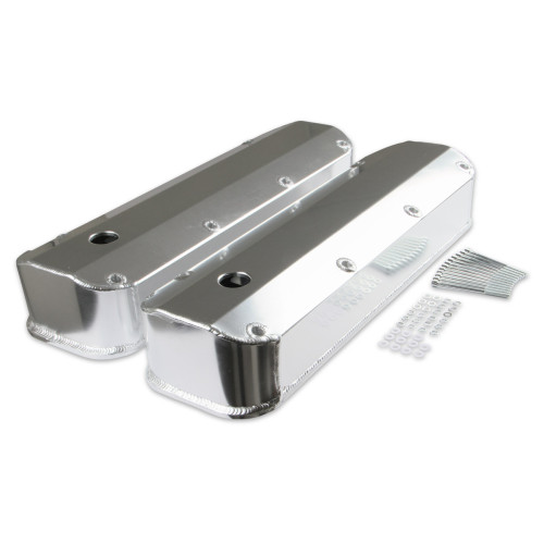 PartzBiz CM: 6860G-Mr. Gasket Fabricated Aluminum Valve Covers - Silver Finish PartzBiz CM: 6860G-Mr. Gasket Fabricated Aluminum Valve Covers - Silver Finish