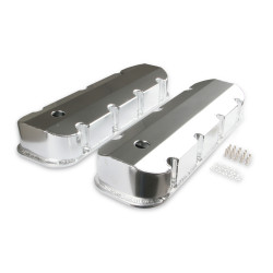 PartzBiz CM 6830G - Mr. Gasket Fabricated Aluminum Valve Covers with Breather Holes - Short Bolt PartzBiz CM 6830G - Mr. Gasket Fabricated Aluminum Valve Covers with Breather Holes - Short Bolt