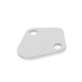 PartzBiz CM: 1516-Mr. Gasket Fuel Pump Block Off Plate - Chrome PartzBiz CM: 1516-Mr. Gasket Fuel Pump Block Off Plate - Chrome