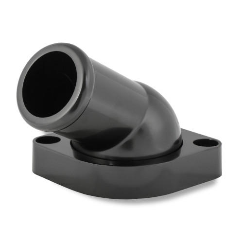 PartzBiz CM: 2670BK-Mr. Gasket GM LS Water Neck - Swivel - 30 Degree Angle - Black PartzBiz CM: 2670BK-Mr. Gasket GM LS Water Neck - Swivel - 30 Degree Angle - Black