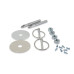 PartzBiz CM: 1017-Mr. Gasket Hood & Deck Pinning Kits - With Screw-On Scuff Plates PartzBiz CM: 1017-Mr. Gasket Hood & Deck Pinning Kits - With Screw-On Scuff Plates