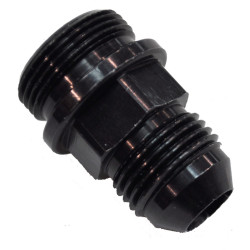 PartzBiz CM 19-38QFT - 7/8-20 -8 A/N ข้อต่อท่อทางเข้าน้ำมันเชื้อเพลิง สีดำ PartzBiz CM 19-38QFT - 7/8-20 -8 A/N ข้อต่อท่อทางเข้าน้ำมันเชื้อเพลิง สีดำ